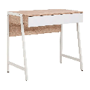 66558 ZANIS HOME DESK 84 CM. NO/WT PB WITH PVC FINISHED, STEEL FRAME 