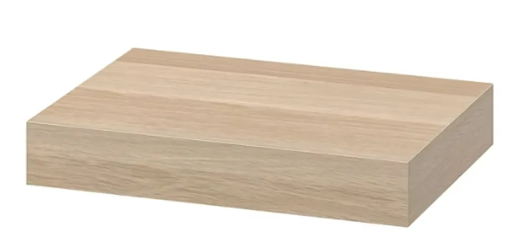 [66560] 66560 BLOCS SHELF WALL SHELF#PVC 60CM. LOK MDF WITH PVC 