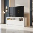 51544 MIDST TV CABINET 150 CM. WT PB WITH MELAMINE FINISHED 