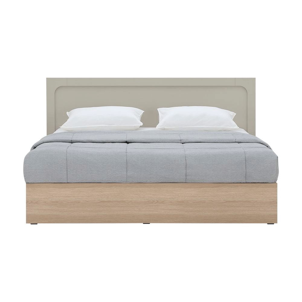 66566 MELBOURNE BED 5 FT. SS/LO15 PB WITH FOIL FINISHED 