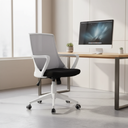 51580 WOLLARD OFFICE CHAIR MB WT/GY