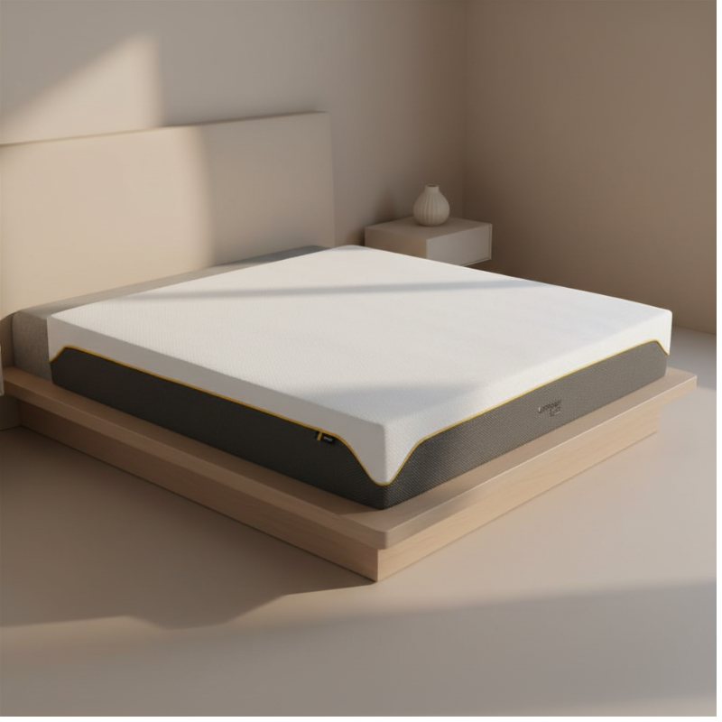 [66592] 66592 NEW ANIVIA MATTRESS 6' 12'' WT/GY POCKET SPRING+AIR MEMORY FOAM WITH GEL P 