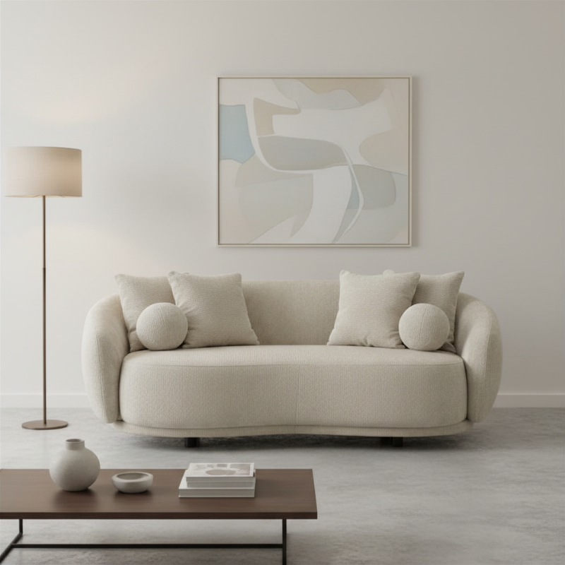 68444 BRIXIE FABRIC SOFA 3/S LBN 