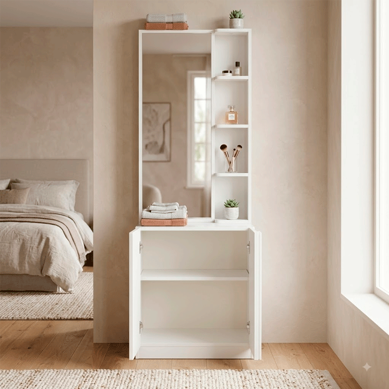 [42448] 42448 MELODIAN STAND DRESSING TABLE WT 60.2X43.3X170.2CM