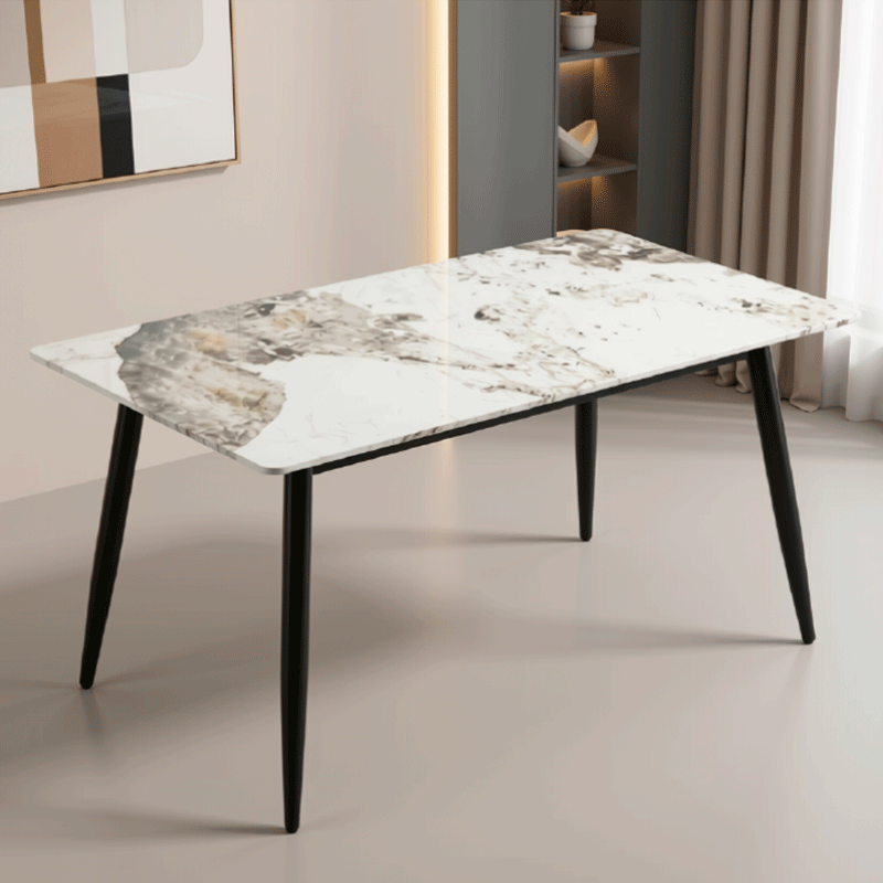 [41101] 41101 PANDORA DINING TABLE MARBLE TOP 160 X 90 CM  