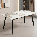41101 PANDORA DINING TABLE MARBLE TOP 160 X 90 CM  