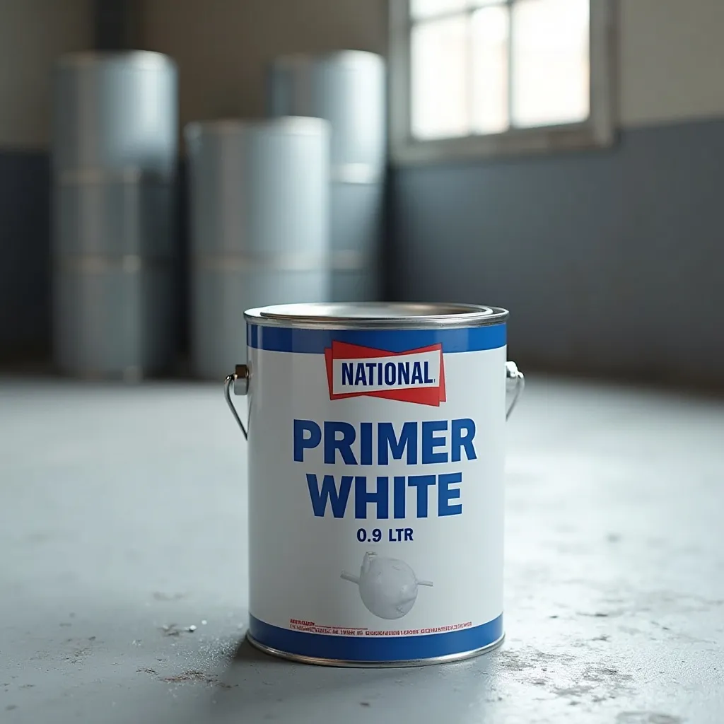 [51648] 51648 NATIONAL PRIMER WHITE 0.9LTR