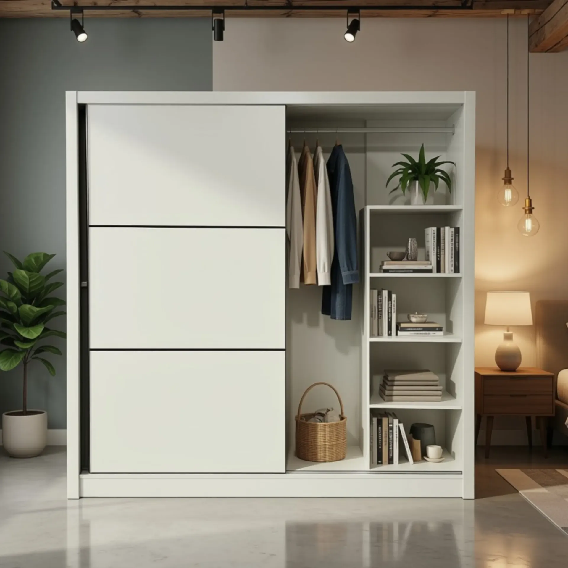 30255 WARDROBE SLIDING DOOR 2000X2000X500MM MARC
