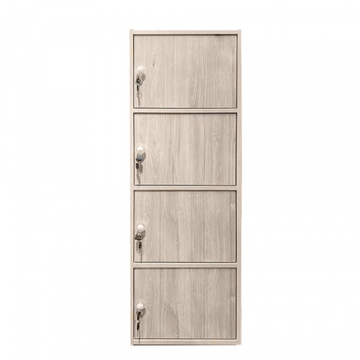 [17376] 17376 COLOUR BOX 4 DOOR W/LOCK VTF 4D GF/S (LO) H1207XL406XD292MM SILTY SAND