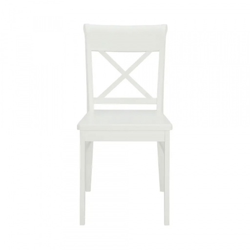 [17415] 17415 DINING CHAIR WHITE INGOLF 50473073