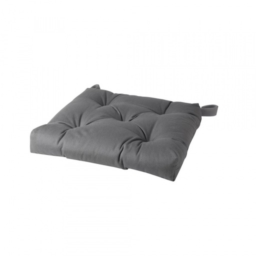 [17423] 17423 CHAIR CUSHION 40X35X38X7CM GREY MALINDA 10331014