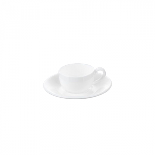 [30184] 30184 WILMAX COFFEE CUP & SAUCER 3 OZ/100ML 6X72CTN WL-993002