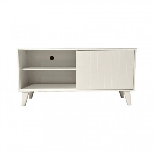 [30642] 30642 TV RACK TV-B200-WH W1200XD400XH610MM WHITE