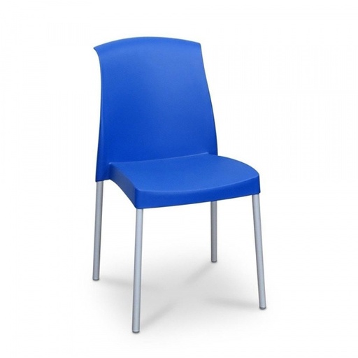 [35416] 35416 JENNY STACKING CHAIR BLUE (ART-2078 IG40) SCAB