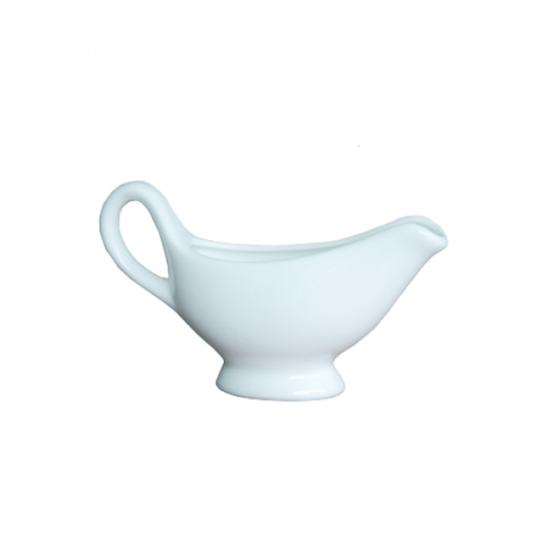 [38256] 38256 WILMAX SAUCE BOAT 6 OZ 170ML 4X48 BOX WL-996013