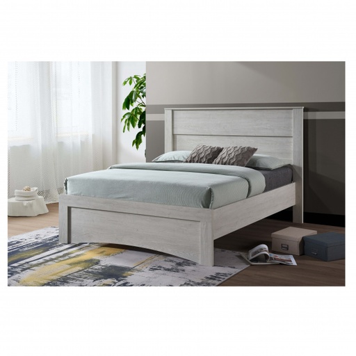 [39668] 39668 BED 5 FT GV WN05BD 150X190CM 1/3 SNOW OAK