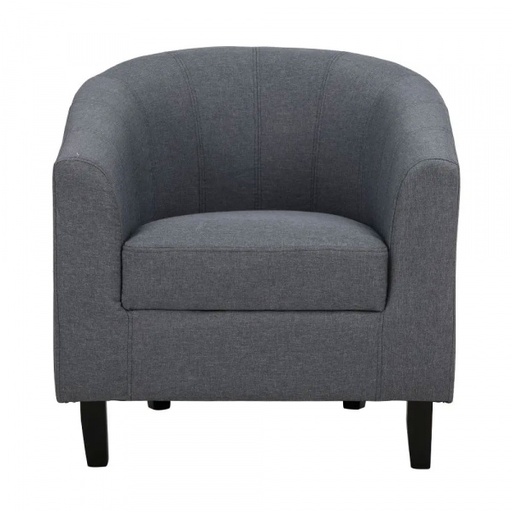 [41875] 41875 PEGGY FABRIC ARMCHAIR GY