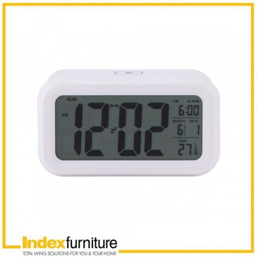 [42361] 42361 GILTANA ALARM CLOCK 3 ' ' 13.5X4.8X7.4 CM WT
