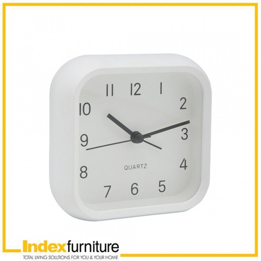 [42363] 42363 FOSH ALARM CLOCK 4" 10.3X10X4.4 CM WT