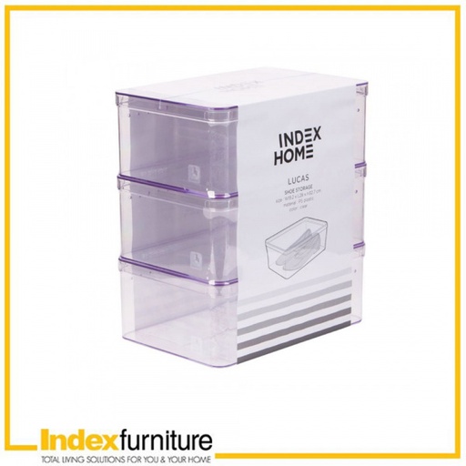 [42406] 42406 LUCAS SHOE STORAGE 19.2X28X32.7 CM CG