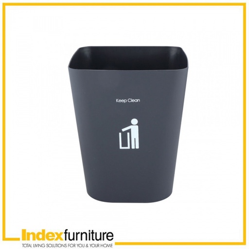 [42416] 42416 BIN SQUARE TRASH CAN 5.5 L 19X19X23.5 CM BK