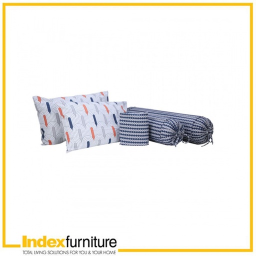 [42425] 42425 BLASKO QUEEN BEDDING SET 5PCS/SET 152X198X30 CM MTC