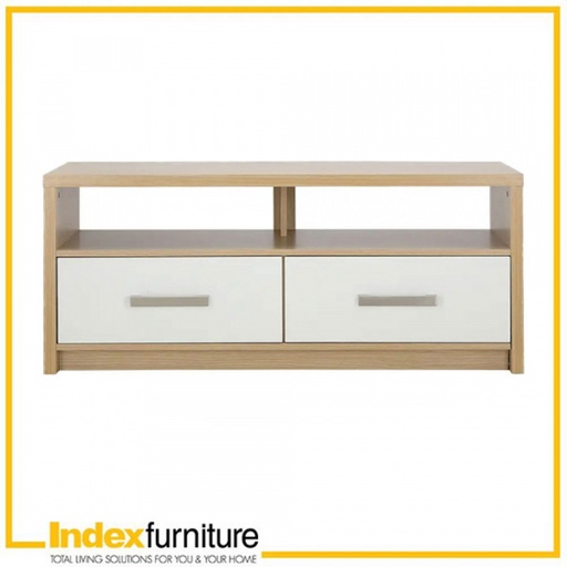 [42489] 42489 MINIO TV STAND WITH 2 DRAWERS WTO 120X39X50CM