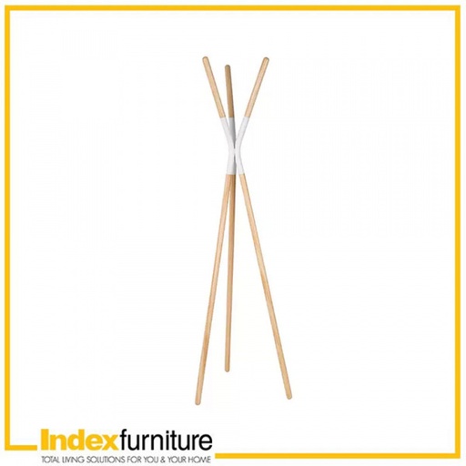 [42506] 42506 WINSTON MULTIPURPOSE RACK H176 NT/WT 56X56X176CM