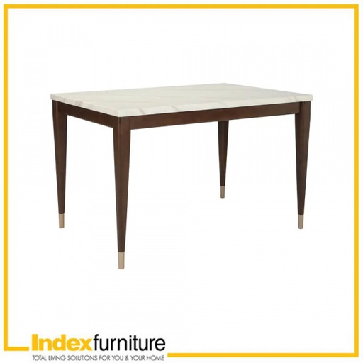 [42510] 42510 PERSEO MARBLE DINING TABLE 120CM WT, 120X80X75CM