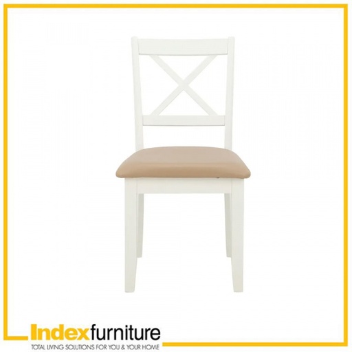 [42526] 42526 FEMMIE DINING CHAIR# PQ002C6 WT, 43X51X85.5CM