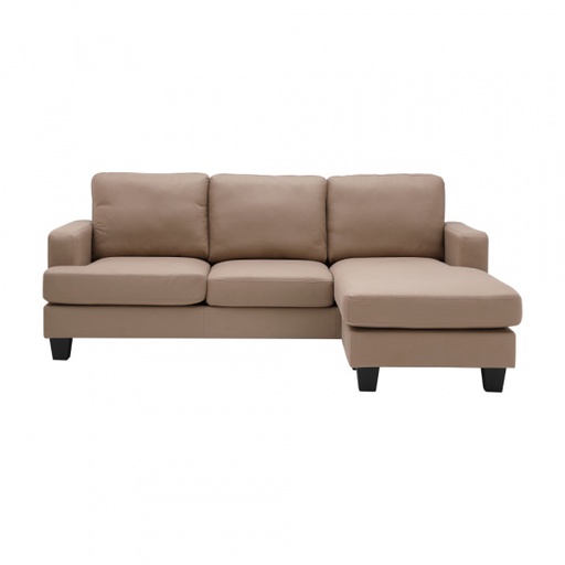 [42540] 42540 LAMCY FABRIC L-SHAPE SOFA LBN, 218X141X85C