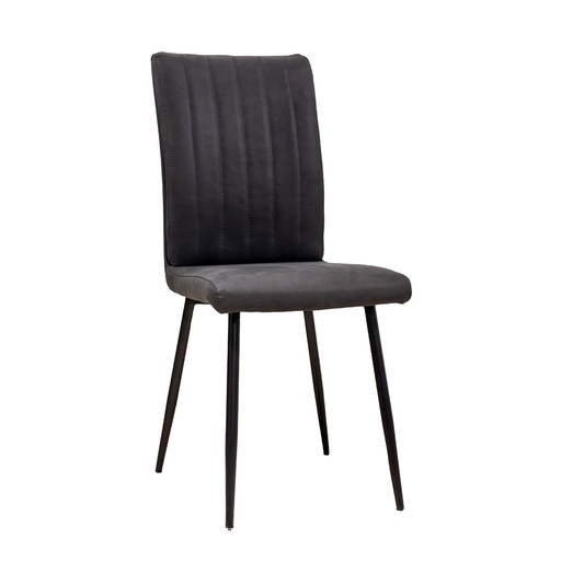 [34551] 34551 LEROY DINING CHAIR DC-107 #K54 TECH FABRIC + P. COAT LEG