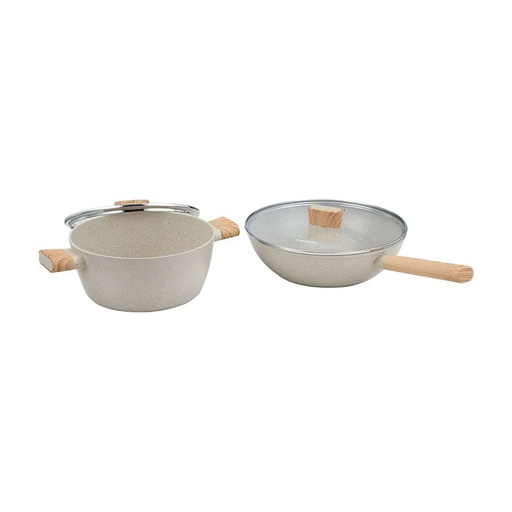 [61191] 61191 NITTHAR COOKWARE 4 PCS/SET BN/NT        