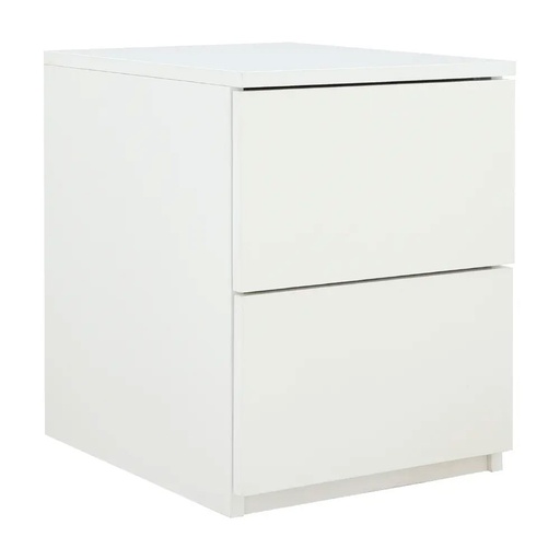 [40378] 40378 MAXI NIGHT TABLE 2DRAWERS 40CM. WT#01 