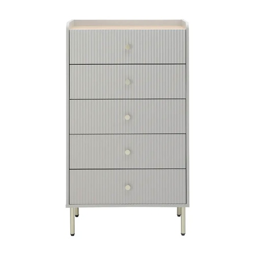 [40406] 40406 SEOUL CHEST OF 5 DRAWERS70 CM GY 