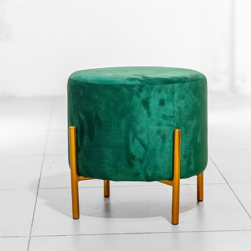 [63569] 63569 STOOL GREEN FABRIC OC-014 