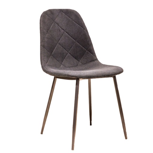 [63577] 63577 DINING CHAIR LUKA  P.COATED LEG DC-1916P 