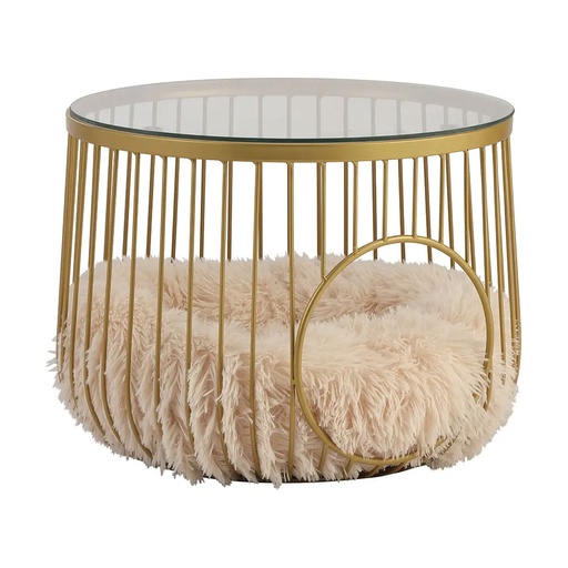 [66539] 66539 MITZI COFFEE TABLE+PET BED GD