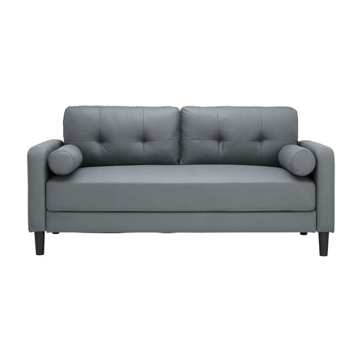 [66541] 66541 RAFFY FABRIC SOFA 3/S GY 