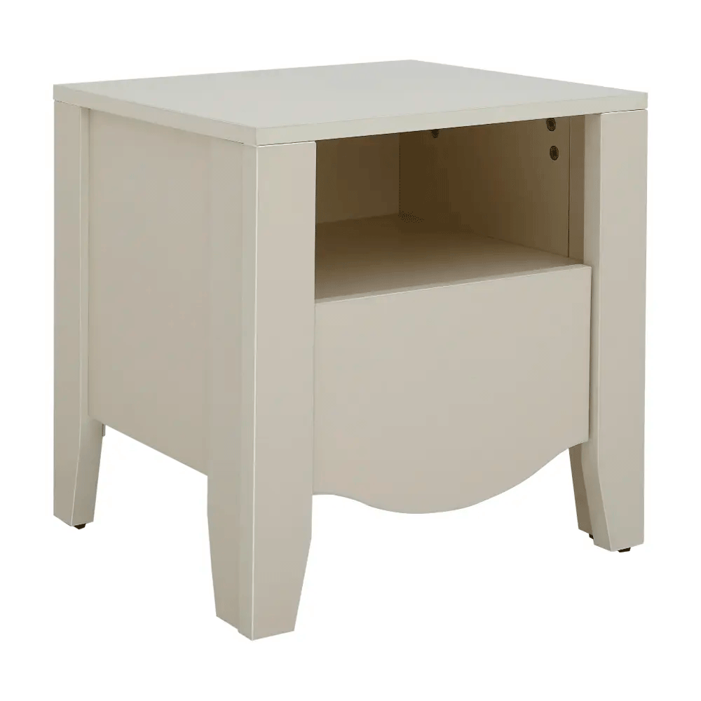 [66574] 66574 FLORENCE NIGHT TABLE IV PB WITH FOIL FINISHED 