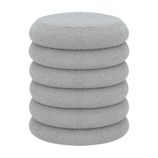 [45434] 45434 DOLLY FABRIC STOOL_S GY     