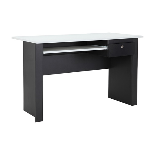 [45435] 45435 H-LARA PLUS COMPUTER TABLE 120CM. BK/WT 