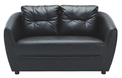 40270 H-MAX PVC 2/S SOFA BK       